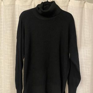 Black Turtleneck Sweater